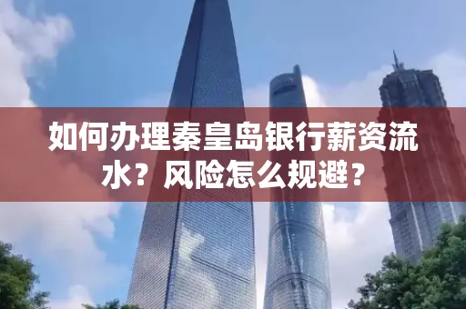 如何办理秦皇岛银行薪资流水？风险怎么规避？