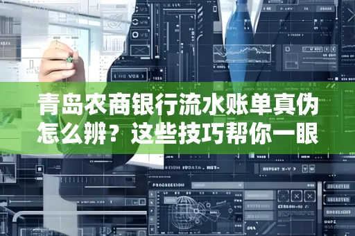 青岛农商银行流水账单真伪怎么辨？这些技巧帮你一眼识破！