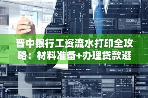 晋中银行工资流水打印全攻略：材料准备+办理贷款避坑指南