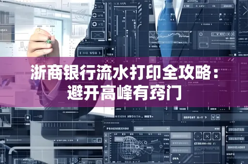 浙商银行流水打印全攻略：避开高峰有窍门