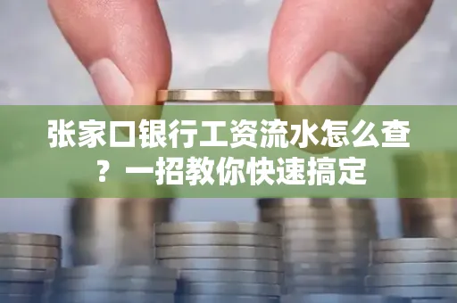 张家口银行工资流水怎么查？一招教你快速搞定
