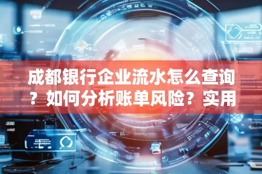 成都银行企业流水怎么查询？如何分析账单风险？实用指南